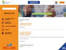 Tablet Screenshot of hnreach.on.ca